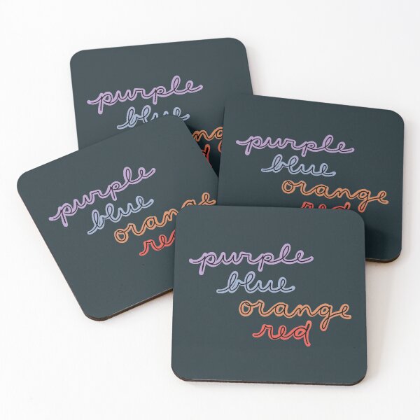 Item preview, Purple blue orange red designed and sold by PeterHarperia.