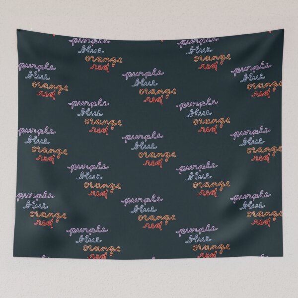 Item preview, Purple blue orange red designed and sold by PeterHarperia.