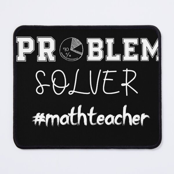 Item preview, PROBLEM SOLVER MATH TEACHER  designed and sold by RetroPlaceee.