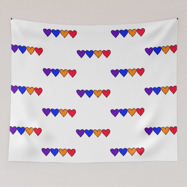 Item preview, Purple Blue Orange Red designed and sold by PeterHarperia.