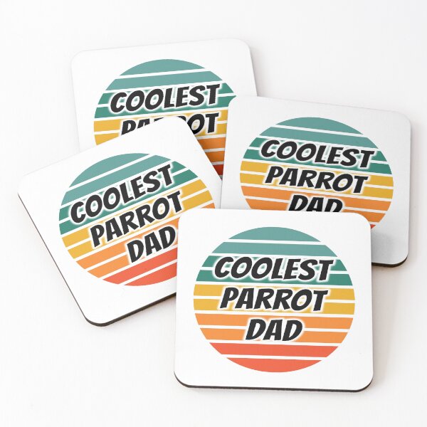 Item preview, Coolest Parrot Dad designed and sold by ojdart.