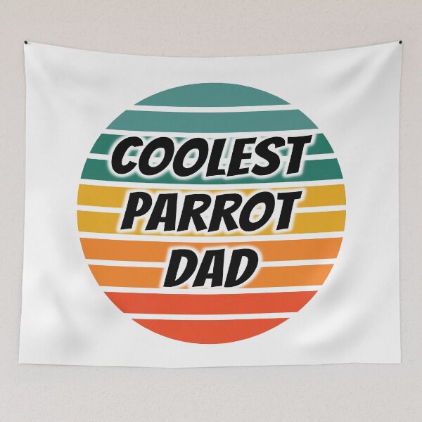 Item preview, Coolest Parrot Dad designed and sold by ojdart.