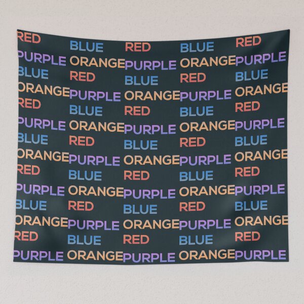 Item preview, Purple, Blue, Orange, Red Classic designed and sold by PeterHarperia.
