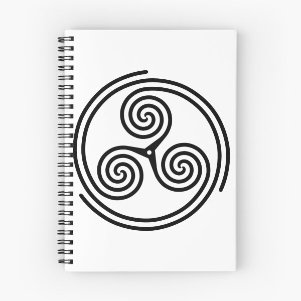 Item preview, Celtic Spiral / Triskele - Triple Spiral Symbol (Clear) designed and sold by undaememe.