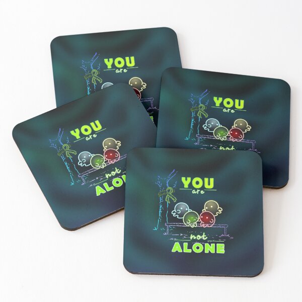 Item preview, Mental Health Awareness You Are Not Alone: A Group of Ghost Hovering Around Their Friend designed and sold by AxelGreen72.