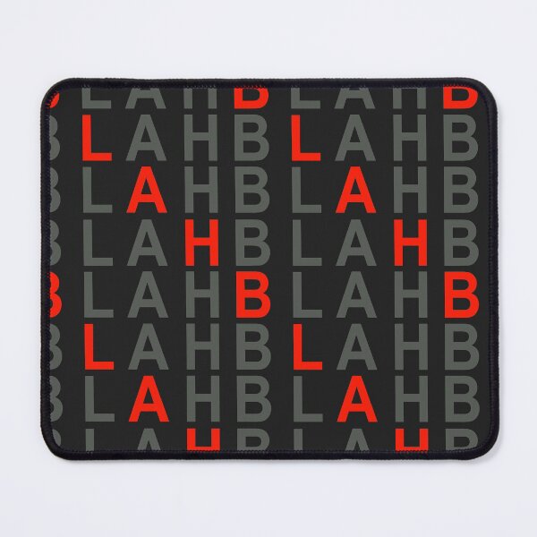 Item preview, Funny Blah Text designed and sold by lmcvinco.