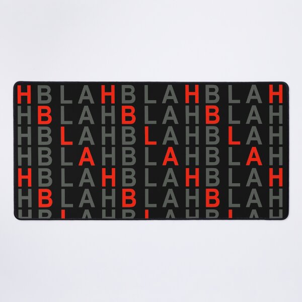 Item preview, Funny Blah Text designed and sold by lmcvinco.