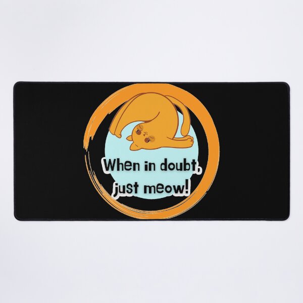 Item preview, Just Meow - Cute Cat Quote designed and sold by iamwowie.