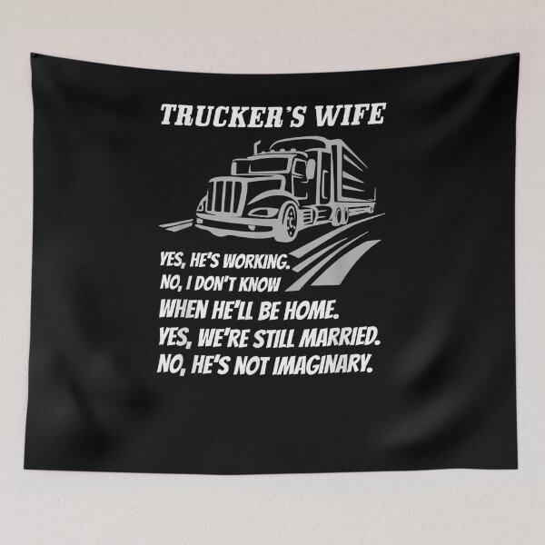 Item preview, Wife Truck Driver designed and sold by aliceshe.