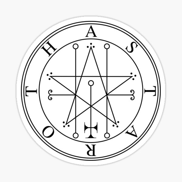 Item preview, Astaroth Sigil / Seal designed and sold by undaememe.