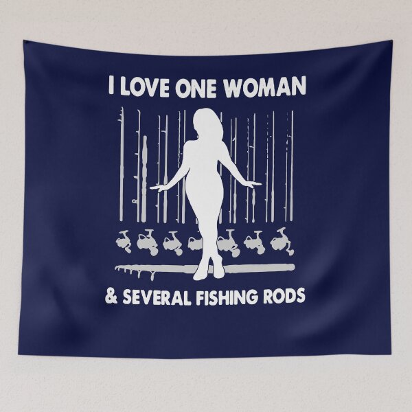 Item preview, I Love one Woman and Several Fishing rods Girl  mum gifts, t shirts dress, mom birthday, mama bear, t-shirts for kid, mum necklace designed and sold by StuarTwenONA.