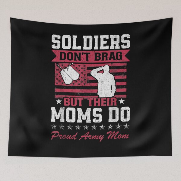 Item preview, Soldiers Dont Brag designed and sold by aliceshe.