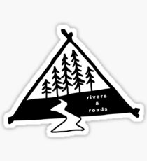 Rivers and Roads Sticker