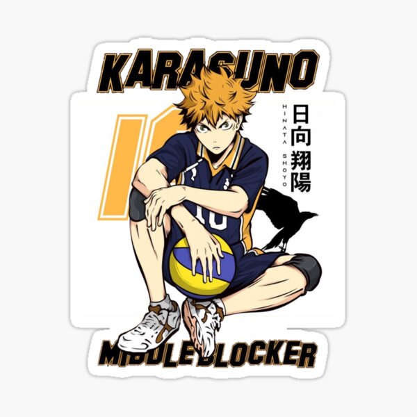 Haikyuu TO THE TOP Stickers - Daishou Suguru, Hoshiumi Kourai