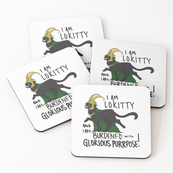 Item preview, Lokitty Dark Lettering Full Quote designed and sold by HanPanh.