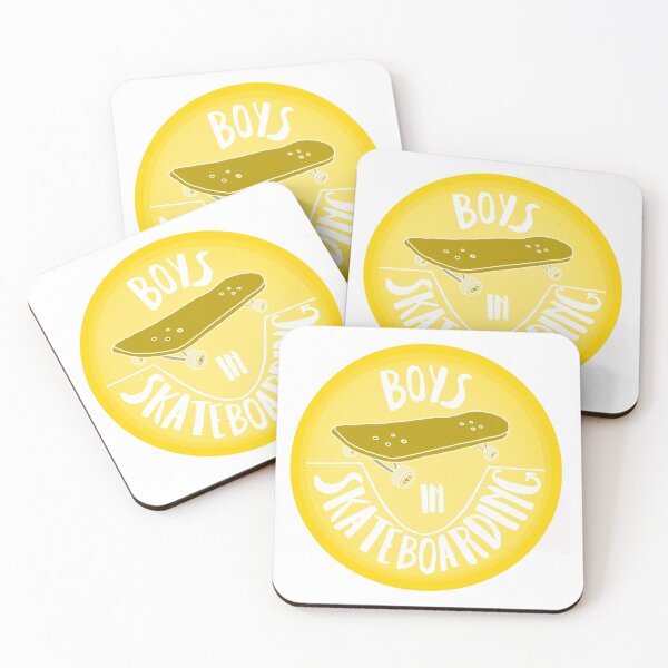 Item preview, Boys In Skateboarding (Yellow) designed and sold by jaybooysen28.