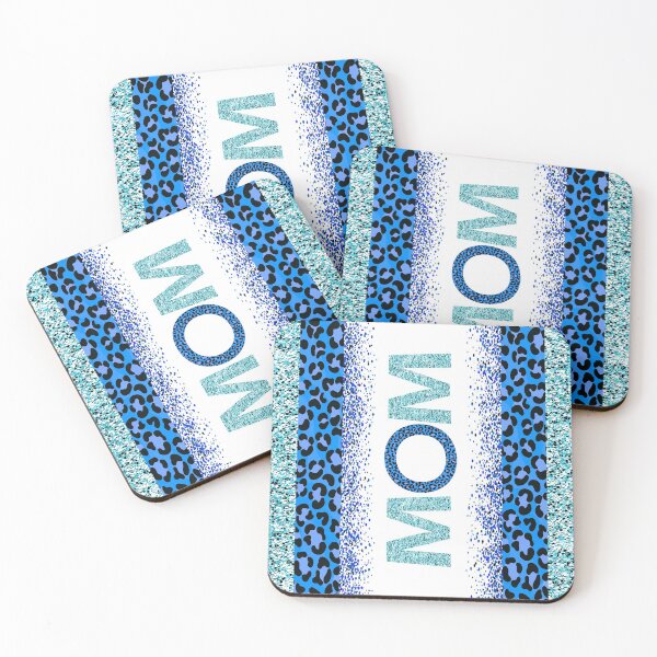 Item preview, Mother halfway between  blue crystal tiger stripes designed and sold by Shawa Shop.
