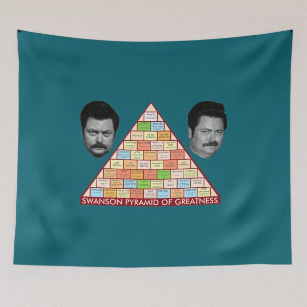 Item preview, Ron Swansons Pyramid Of Greatness designed and sold by HanPanh.