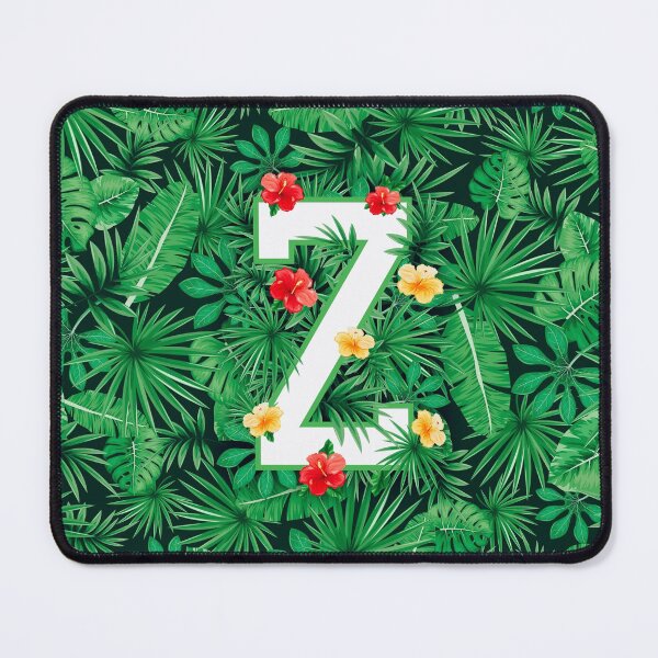 Item preview, Capital Letter Z Alphabet Monogram Initial Flower Gardener designed and sold by GrandeDuc.