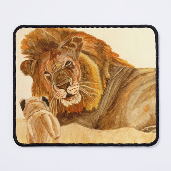 Item preview, Watercolor lion. designed and sold by Angeles M. Pomata.