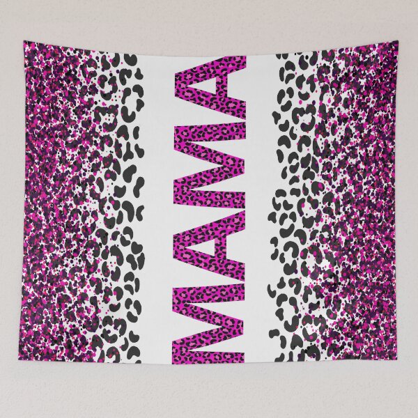 Item preview, MAMA crystal tiger pattern purple designed and sold by Shawa Shop.
