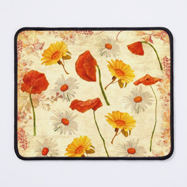 Item preview, Poppies and Daisies designed and sold by Angeles M. Pomata.