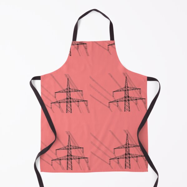 Item preview, Electric transmission towers art designed and sold by EngineersArt.