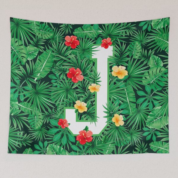Item preview, Capital Letter J Alphabet Monogram Initial Flower Gardener designed and sold by GrandeDuc.