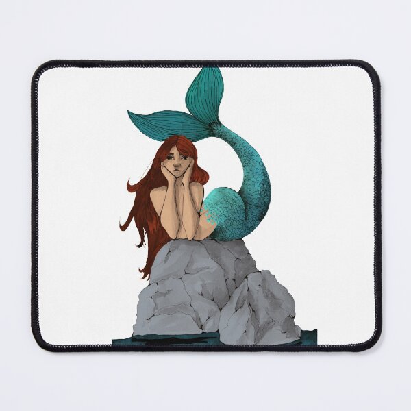 Item preview, Mermaid on the rocks designed and sold by Between Clouds.