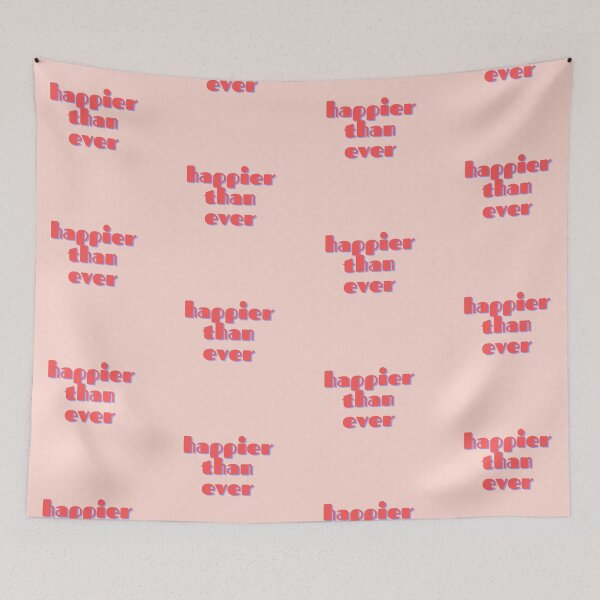 Item preview, Happier than ever designed and sold by reb21052.