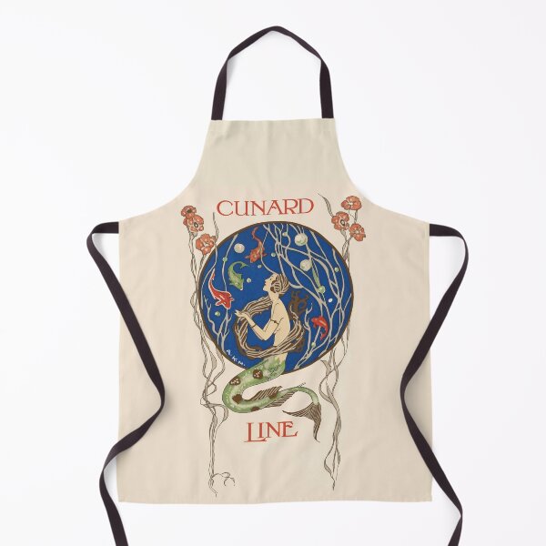 Item preview, Vintage Mermaid: menu art 1925 designed and sold by ebrawne.