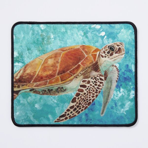 Item preview, Turtle Swimming designed and sold by Angeles M. Pomata.