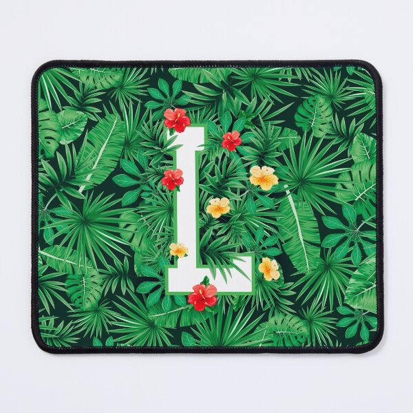 Item preview, Capital Letter L Alphabet Monogram Initial Flower Gardener designed and sold by GrandeDuc.