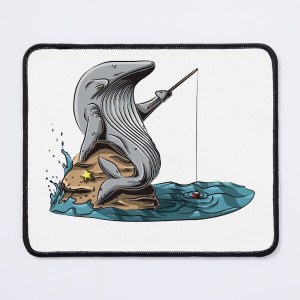 Item preview, Fishing whale designed and sold by Between Clouds.