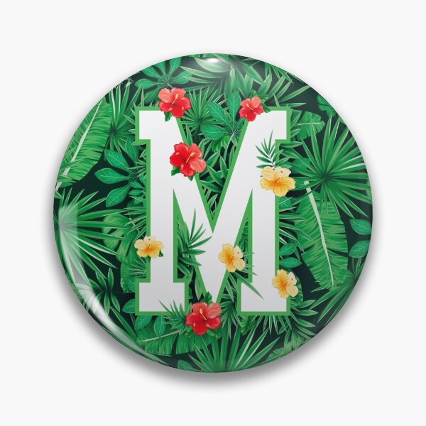 Item preview, Capital Letter M Alphabet Monogram Initial Flower Gardener designed and sold by GrandeDuc.