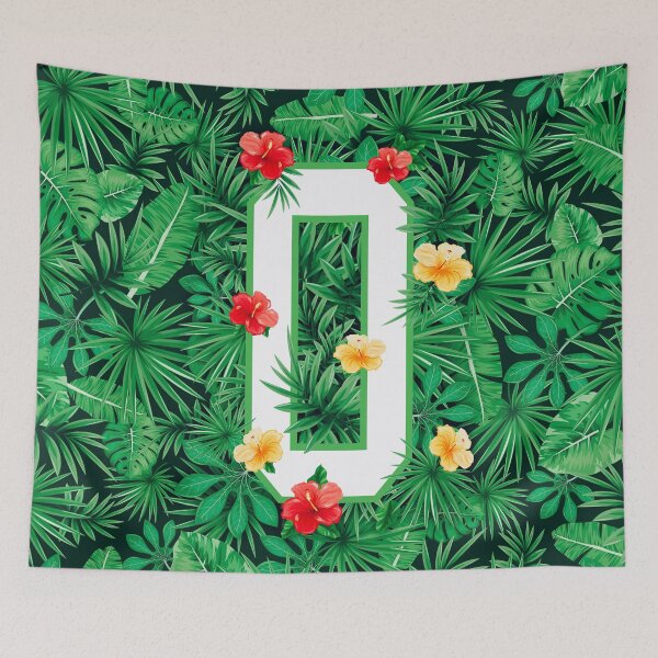 Item preview, Capital Letter O Alphabet Monogram Initial Flower Gardener designed and sold by GrandeDuc.