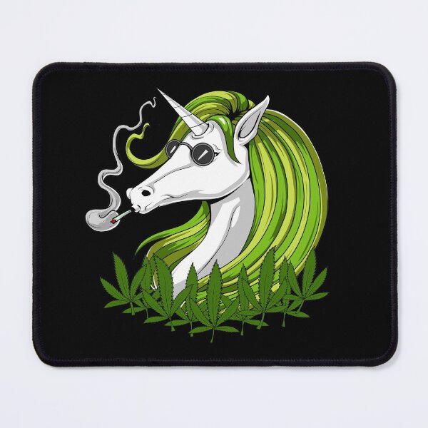 Item preview, Unicorn Smoking Weed designed and sold by underheaven.