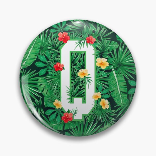 Item preview, Capital Letter Q Alphabet Monogram Initial Flower Gardener designed and sold by GrandeDuc.