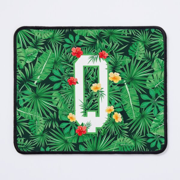 Item preview, Capital Letter Q Alphabet Monogram Initial Flower Gardener designed and sold by GrandeDuc.