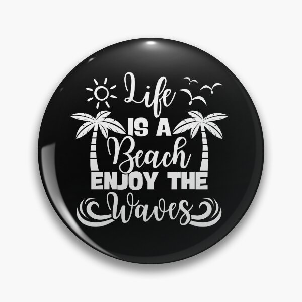 Artikelvorschau, Das Leben ist ein Strand Genießen Sie das Wellen-Shirt, lustiges Sommer-T-Shirt, Urlaubs-Liebhaber-T-Shirt, cooles Strand-Design. entworfen und verkauft von Babe3955.