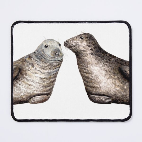 Item preview, Grey seals (Halichoerus grypus) designed and sold by chloeyzoard.