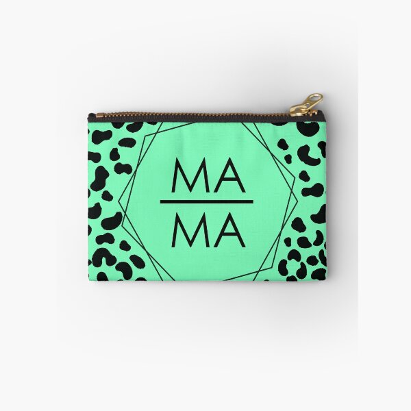 Item preview, MaMa hexagon green tiger pattern designed and sold by Shawa Shop.