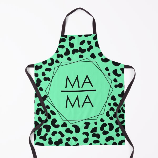 Item preview, MaMa hexagon green tiger pattern designed and sold by Shawa Shop.