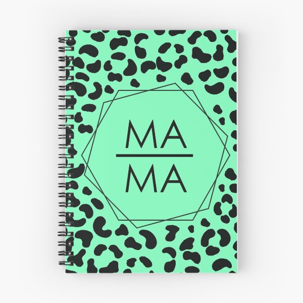 Item preview, MaMa hexagon green tiger pattern designed and sold by Shawa Shop.