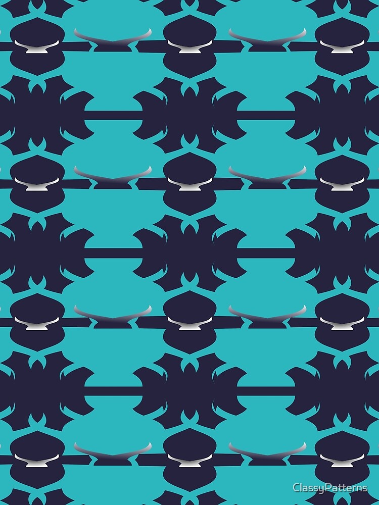 Thumbnail 3 of 3, Scarf, Geometric Strange Patterns designed and sold by ClassyPatterns.