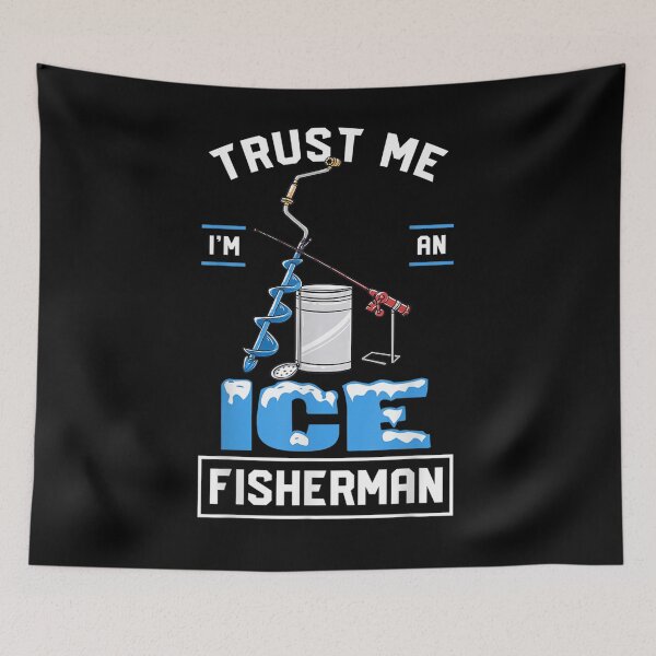 Item preview, Winter Fishing Quote designed and sold by aliceshe.