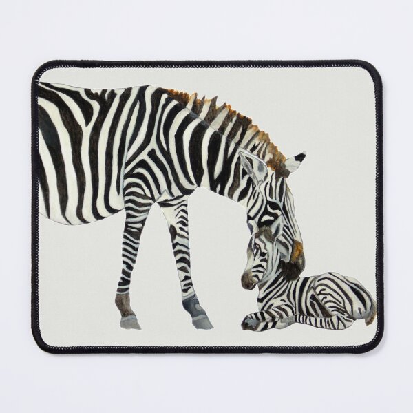 Item preview, Zebras In Watercolor designed and sold by Angeles M. Pomata.