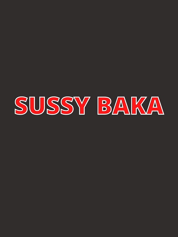 Ur tal sussy baka engraçado sussy baka meme camisola com capuz 6xl algodão  dekus um sussy baka sussy significado sussy significado sussy