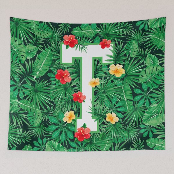 Item preview, Capital Letter T Alphabet Monogram Initial Flower Gardener designed and sold by GrandeDuc.