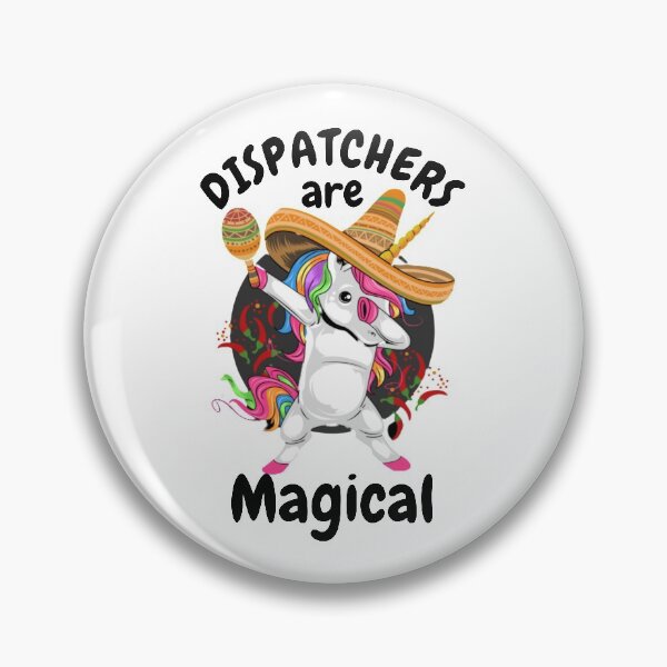 Artikelvorschau, Dispatchers Are Magical - Dispatcher Unicorn Gift entworfen und verkauft von Yay Design.